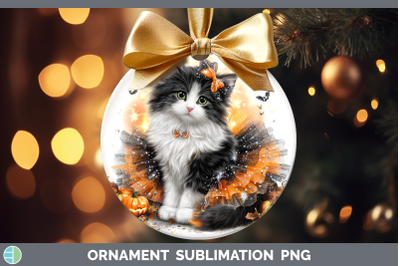 Norwegian Forest Cat Ornament Cats Halloween Sublimation Bau