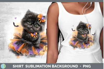 Persian Cat Shirt Cats Halloween Sublimation Background Desi
