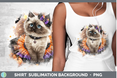 Ragdoll Cat Shirt Cats Halloween Sublimation Background Desi