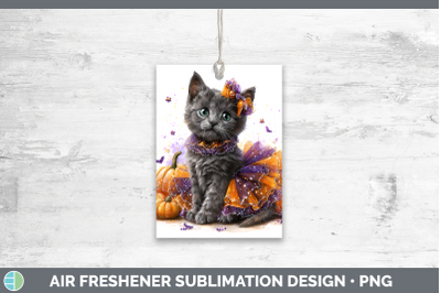 Russian Blue Cat Air Freshener Cats Halloween Sublimation Ca