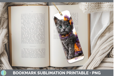 Russian Blue Cat Bookmark Cats Halloween Sublimation Printab