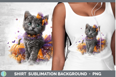 Russian Blue Cat Shirt Cats Halloween Sublimation Background