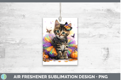 Savannah Cat Air Freshener Cats Halloween Sublimation Car Sc