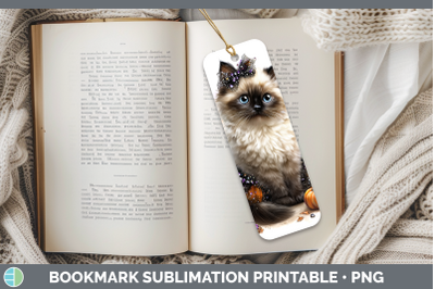 Birman Cat Bookmark Cats Halloween Sublimation Printable Des