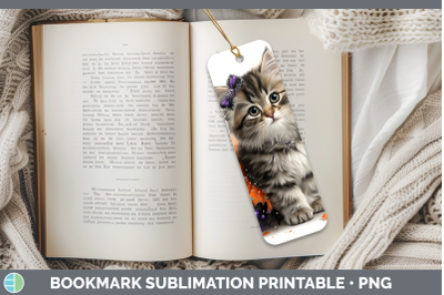 Siberian Cat Bookmark Cats Halloween Sublimation Printable D