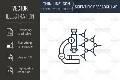 Scientific Research Lab Symbol.