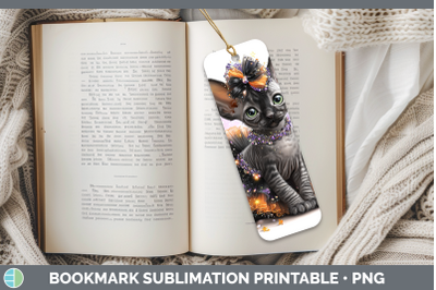 Sphynx Cat Bookmark Cats Halloween Sublimation Printable Des