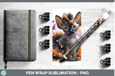 Sphynx Cat Pen Wrap Cats Halloween Sublimation Pen Designs