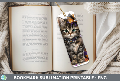 Tabby Cat Bookmark Cats Halloween Sublimation Printable Desi