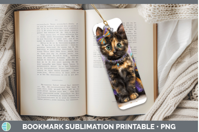 Tortoiseshell Cat Bookmark Cats Halloween Sublimation Printa