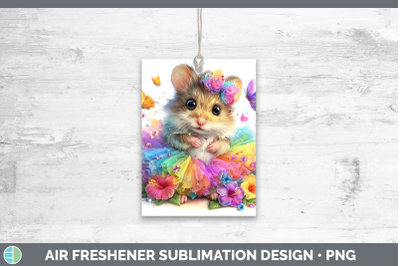 Mouse Air Freshener Farm Rainbow Summer Sublimation Car Scen
