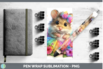Mouse Pen Wrap Farm Rainbow Summer Sublimation Pen Designs