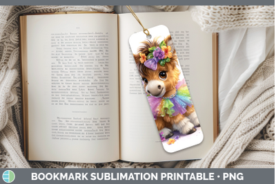Mule Bookmark Farm Rainbow Summer Sublimation Printable Desi