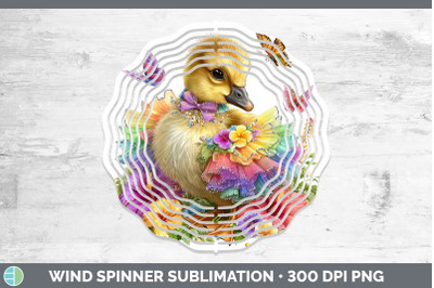 Goose Wind Spinner Farm Rainbow Summer Sublimation Spinner D