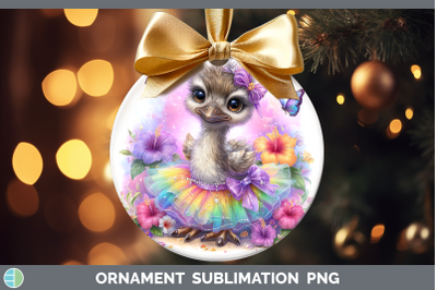 Emu Ornament Farm Rainbow Summer Sublimation Bauble Designs