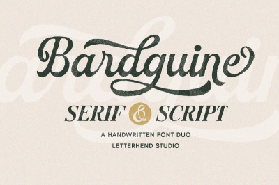 Bardguine Font Duo