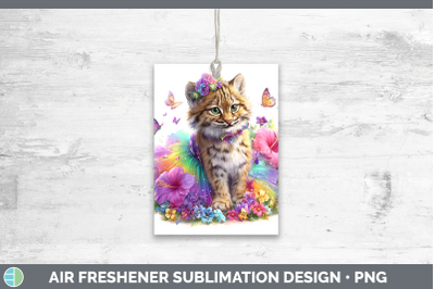 Andean Mountain Cat Air Freshener Wild Cats Rainbow Summer S