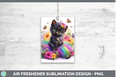Black Panther Air Freshener Wild Cats Rainbow Summer Sublima
