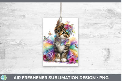European Wildcat Air Freshener Wild Cats Rainbow Summer Subl