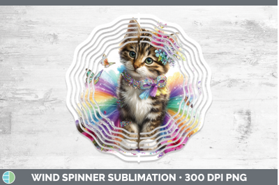 European Wildcat Wind Spinner Wild Cats Rainbow Summer Subli