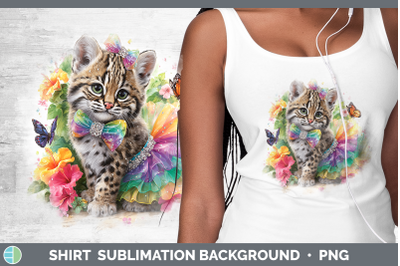 Geoffroys Cat Shirt Wild Cats Rainbow Summer Sublimation Bac