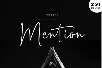 Mention Signature 251 Ligature