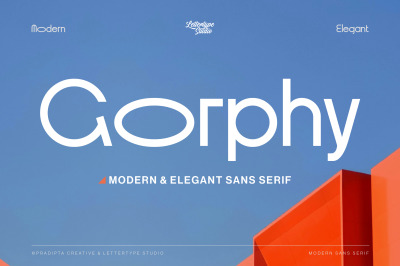 Gorphy Modern &amp; Elegant Sans Serif