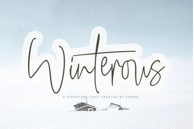Winterous Font Duo