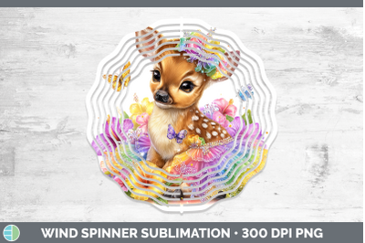 Impala Wind Spinner Safari Rainbow Summer Sublimation Spinne