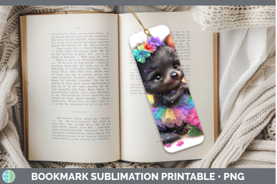 Tasmanian Devil Bookmark Safari Rainbow Summer Sublimation P