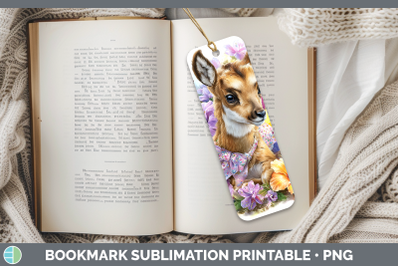 Antelope Bookmark Safari Rainbow Summer Sublimation Printabl