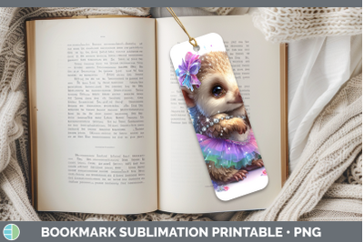 Pangolin Bookmark Safari Rainbow Summer Sublimation Printabl
