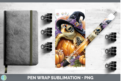 Sea turtle Pen Wrap Sea Halloween Sublimation Pen Designs