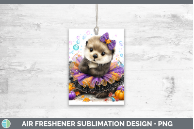 Sea Otter Air Freshener Sea Halloween Sublimation Car Scent