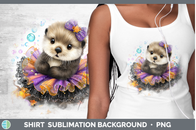 Sea Otter Shirt Sea Halloween Sublimation Background Designs