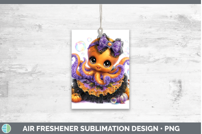Octopus Air Freshener Sea Halloween Sublimation Car Scent De