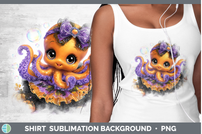 Octopus Shirt Sea Halloween Sublimation Background Designs