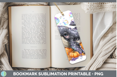 Whale Bookmark Sea Halloween Sublimation Printable Designs