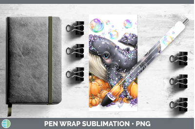 Whale Pen Wrap Sea Halloween Sublimation Pen Designs