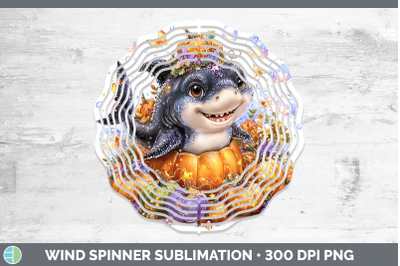 Shark Wind Spinner Sea Halloween Sublimation Spinner Designs