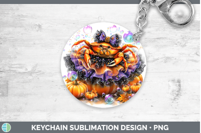 Crab Keychain Sea Halloween Sublimation Keyring Designs