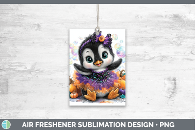 Penguin Air Freshener Sea Halloween Sublimation Car Scent De