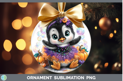 Penguin Ornament Sea Halloween Sublimation Bauble Designs
