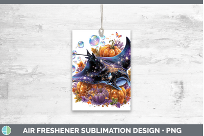Manta Ray Air Freshener Sea Halloween Sublimation Car Scent