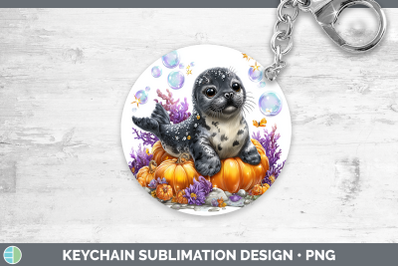 Seal Keychain Sea Halloween Sublimation Keyring Designs