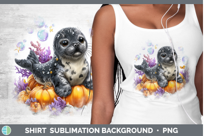 Seal Shirt Sea Halloween Sublimation Background Designs