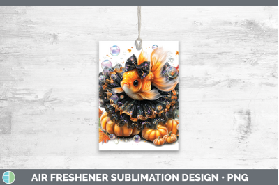 Fish Air Freshener Sea Halloween Sublimation Car Scent Desig