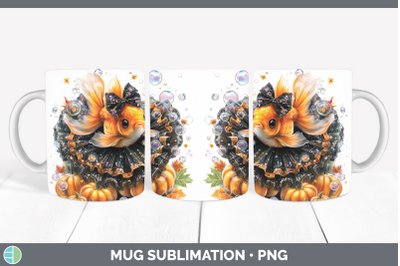 Fish Mug Wrap Sea Halloween Sublimation Coffee Cup Designs