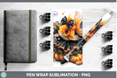 Fish Pen Wrap Sea Halloween Sublimation Pen Designs