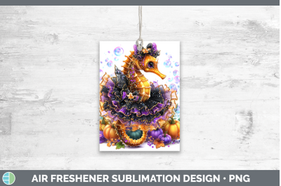 Seahorse Air Freshener Sea Halloween Sublimation Car Scent D